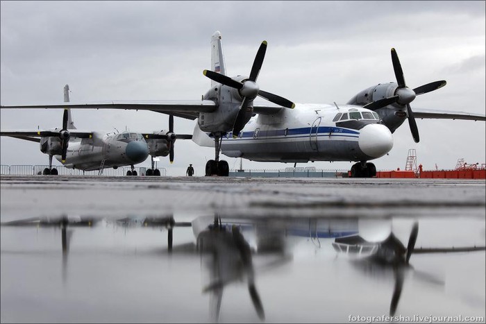 Máy bay vận tải Antonov của Nga không bay